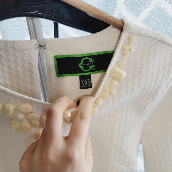 C. Wonder chevron textured blouse - Picture 3 of 5